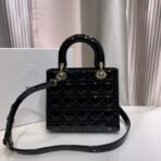 Medium Lady Dior Lacquer leather  Bag - Image 5