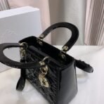 Medium Lady Dior Lacquer leather  Bag - Image 3