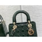 Medium Lady Dior Lacquer leather  Bag - Image 7