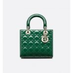 Medium Lady Dior Lacquer leather  Bag