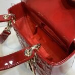 Medium Lady Dior Lacquer leather  Bag - Image 5