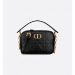 Small Dior Caro Top Handle Camera Bag