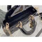 Small Lady D-Joy bag Lacquer leather - Image 10