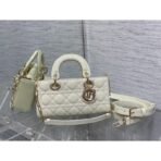Small Lady D-Joy bag Lacquer leather - Image 9