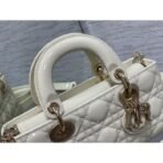 Small Lady D-Joy bag Lacquer leather - Image 7