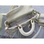 Small Lady D-Joy bag Lacquer leather - Image 11