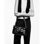 PUFFER SMALL IN SUEDE AND DENIM - Image 11