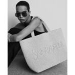 SAINT LAURENT TOTE IN RAFFIA - Image 11