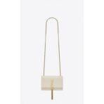 KATE SMALL TASSEL IN CROCODILE-EMBOSSED LEATHER