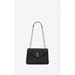 LOULOU SMALL IN QUILTED LEATHER