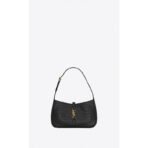 LE 5 ?? 7 IN CROCODILE-EMBOSSED SHINY LEATHER