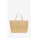 SAINT LAURENT TOTE IN RAFFIA