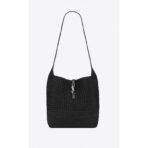LE 5 ?? 7 MEDIUM TOTE IN RAFFIA