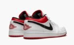 Air Jordan 1 Low White / Gym Red - Image 4