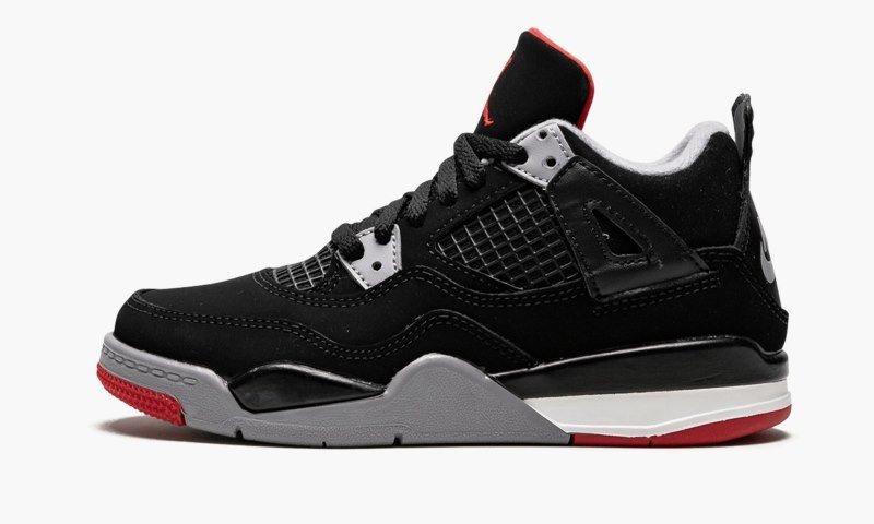 sku00442-2580.jpg AIR JORDAN 4 RETRO (PS) Bred 2019 - Image 1