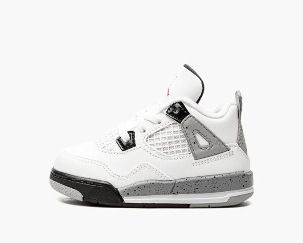 AIR JORDAN 4 RETRO TD ??White/Cement??