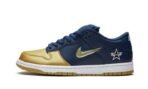 Supreme x Dunk SB Low QS Metallic Gold