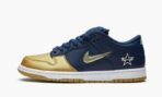 Supreme x Dunk SB Low QS Metallic Gold - Image 2