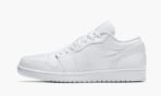 Air Jordan 1 Low Triple White - Image 3
