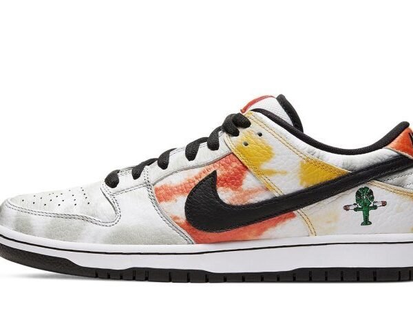 SB Dunk Low Tie-Dye Rayguns 2019  White