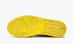 Air Jordan 1 MID SE Yellow Toe - Image 6