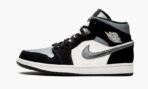 Air Jordan 1 Mid SE Satin Grey - Image 2