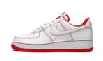 Air Force 1 Low 07 Contrast Stitch  White University Red