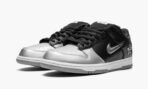 Supreme x Dunk SB Low QS Metallic Silver - Image 3