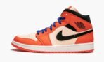 Air Jordan 1 Mid SE Team Orange - Image 2