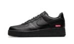 Supreme x Air Force 1 Low Box Logo  Black