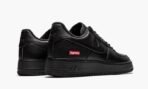 Supreme x Air Force 1 Low Box Logo  Black - Image 4