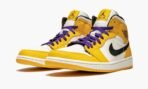 Air Jordan 1 Mid SE Lakers - Image 3
