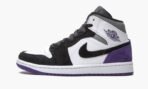 Air Jordan 1 Mid SE Court Purple Suede - Image 2