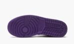 Air Jordan 1 Mid SE Court Purple Suede - Image 6