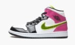 Air Jordan 1 Mid SE Cyber / Active Fuchsia - Image 2