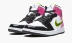 Air Jordan 1 Mid SE Cyber / Active Fuchsia - Image 3
