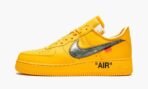 Air Force 1 Low Off-White  University Gold - Image 2