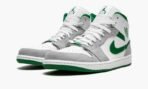Air Jordan 1 MID SE Grey / Pine Green / White - Image 3