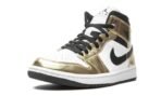 Air Jordan 1 Mid SE Metallic Gold - Image 3