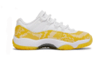 Wmns Air Jordan 11 Low Yellow Snakeskin - Image 3