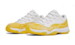 Wmns Air Jordan 11 Low Yellow Snakeskin - Image 2